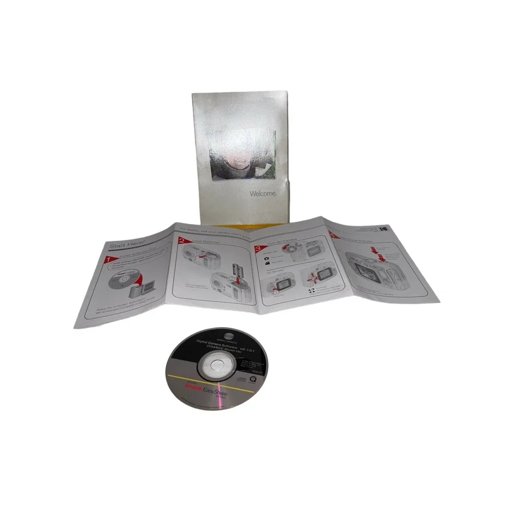 Kodak EasyShare CX6330 Welcome Kit Includes‎ Cd, Quick Setup Book, Mem Card